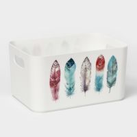 Корзина для хранения Serenity, 2,3 л, 23?15?12 см, снежно-белая