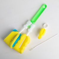 Ёрш для посуды поролоновый, 4 шт., МИКС