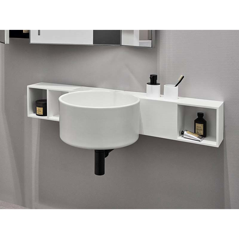 Cielo Sella полочка для аксессуаров без отверстия для смесителя, Living Tec ФОТО