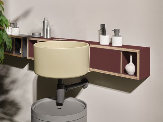 Тумба подвесная Cielo Sella T SEPOTSF / SEPOT 1100х150х190 мм схема 2