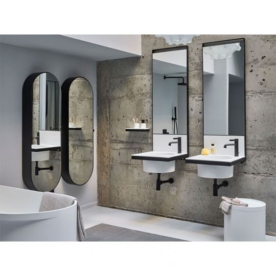 Cielo Elle Tonda раковина 500х500х200 мм, накладная, без отверстий для смесителя, без перелива схема 3 Cielo Elle Tonda раковина 500х500х200 мм, накладная, без отверстий для смесителя, без перелива схема 3