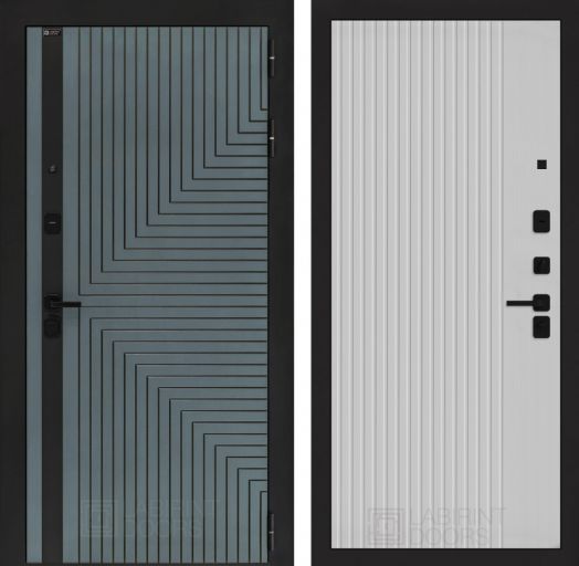 Входная дверь Лабиринт CREDOR - 29 Белый софт рельеф