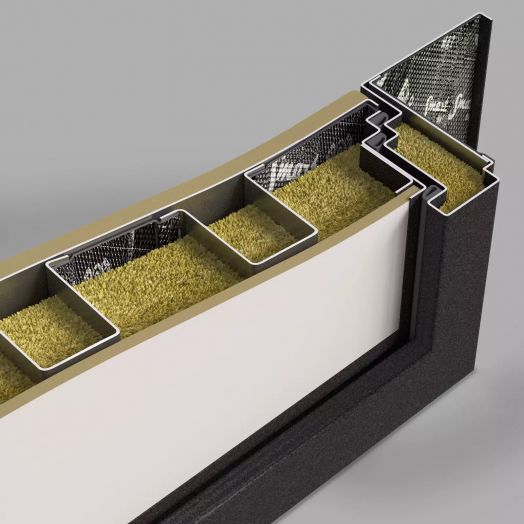 Входная дверь Лабиринт LEOLAB - 12 Беленый дуб