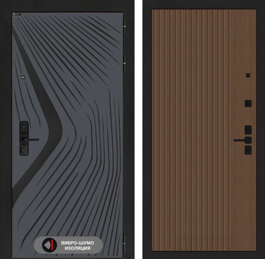 Входная дверь Лабиринт LEOLAB - 29 Дуб кантри темный