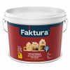 Грунтовка для Деревянных Фасадов Faktura 2.7л Антисептическая без Запаха Акриловая для Внутренних и Наружных Работ / Фактура