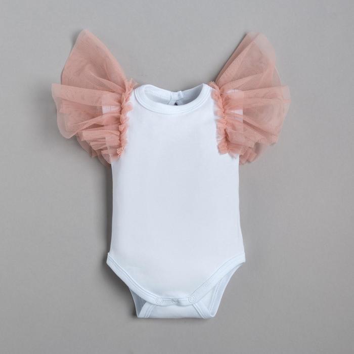Боди Крошка Я Cute, рост 80-86 см, белое