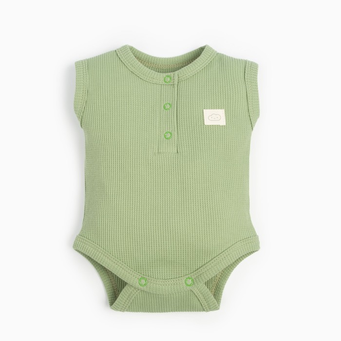 Боди Крошка Я BASIC LINE, рост 86-92 см, зелёное