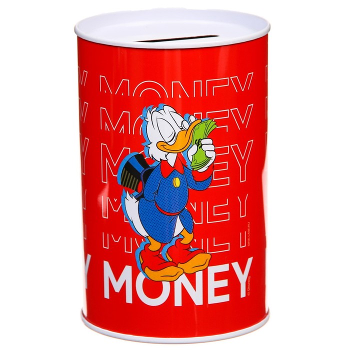 Копилка металлическая MONEY, 6.5 см?6.5 см?12 см, Disney