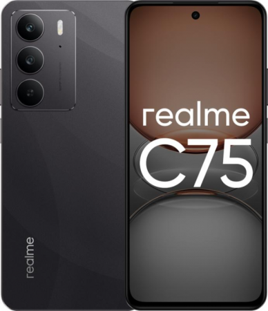 Realme C75 8/128Gb, Storm Black RU