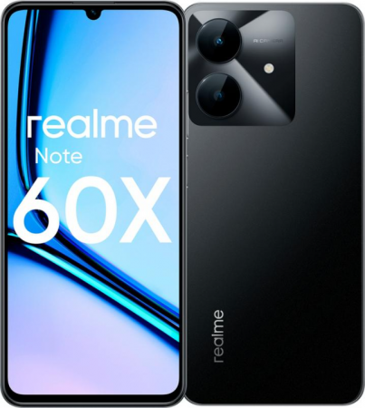 Realme Note 60X 3/64Gb, Marble Black RU