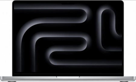 Apple Macbook Pro MRX73 [14.2" 3024 X 1964 18 Гб 1000 Гб Apple M3 Pro / 4 Ггц] Silver RU Клавиатура