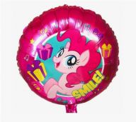 Шар круг 46 см Пинки пай smile