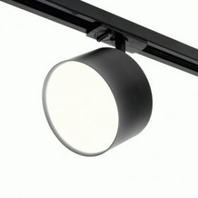 WOLTA Св-к трек. на шинопр спот BASIC под лампу GX70 черный D120х65 IP20 WTL-18/GX70-BL