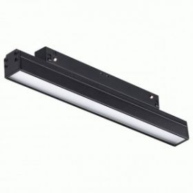 NOVOTECH 358410 SHINO NT20 027 черн Трек. св-к для низков. шиноп. св/д 4000K 12W 48V 43x250x250 FLUM