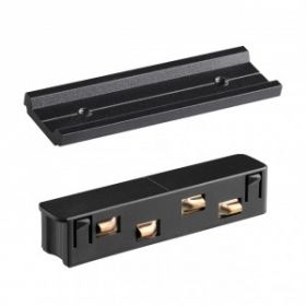 NOVOTECH 135164 SHINO NT23 000 чер Соединитель с токопров.ом прямой IP20 48V FLUM