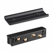 NOVOTECH 135164 SHINO NT23 000 чер Соединитель с токопров.ом прямой IP20 48V FLUM