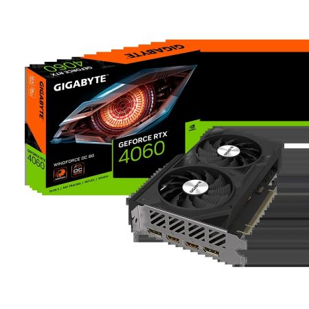 Видеокарта GeForce RTX 4060Ti 8Gb Gigabyte GV-N406TWF2OC-8GD