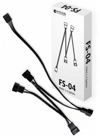 Переходник FAN-->FAN x 4 ID-Cooling FS-04
