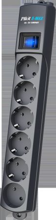 Сетевой фильтр 10м Pilot S-Max Graphite
