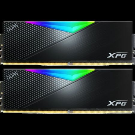 Модуль памяти DDR5 32Gb (2x16Gb Kit) AData 6800 XPG Lancer RGB AX5U6800C3416G-DCLARBK