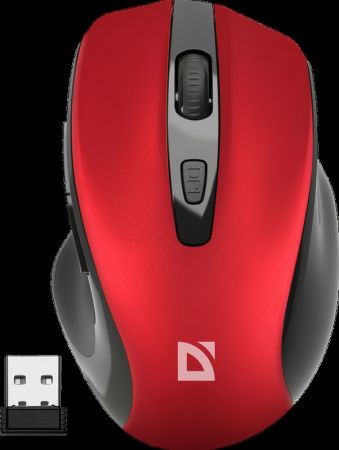 Мышь Defender Prime MB-053 Red (52052)