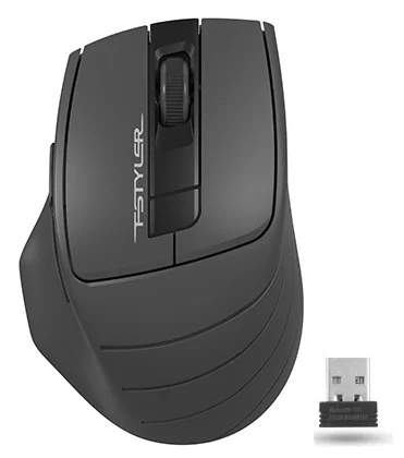 Мышь беспроводная A4Tech FStyler FG30S Grey