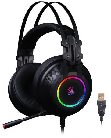 Наушники с микрофоном A4Tech Bloody G528C Black