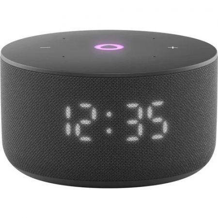 Умная колонка Яндекс.Станция Мини 3 с часами (YNDX-00027BLK)