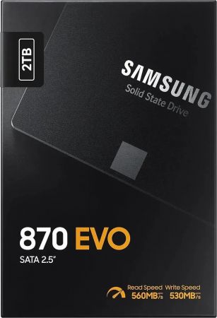 Накопитель SSD 2Tb Samsung 870 EVO MZ-77E2T0B/EU