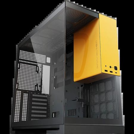 Корпус Geometric Future Model 5 Black Yellow