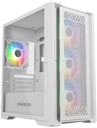 Корпус Powercase ByteFlow Micro White (CAMBFW-A4)