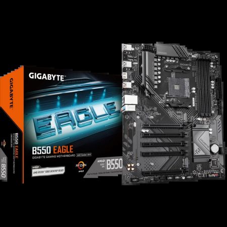 Материнская плата AM4 Gigabyte B550 Eagle