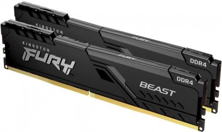 Модуль памяти DDR4 32Gb (2x16Gb Kit) Kingston 3600 Fury Beast KF436C18BBK2/32