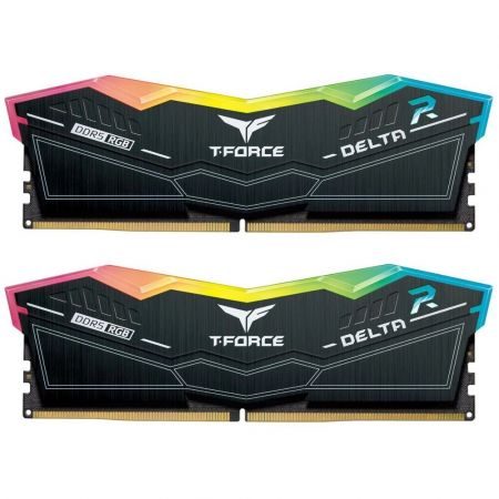 Модуль памяти DDR5 32Gb (2x16Gb Kit) Team Group 6600 T-Force Delta RGB FF3D532G6600HC34DC01