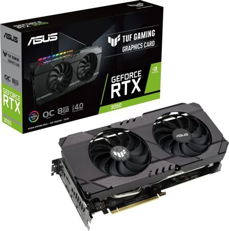 Видеокарта GeForce RTX 3050 8Gb Asus TUF-RTX3050-O8G-GAMING