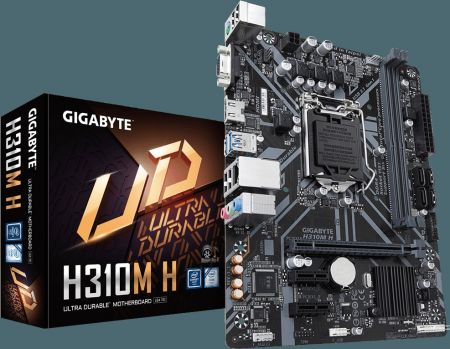 Материнская плата 1151 v2 Gigabyte H310M H (rev. 1.0/1.1)