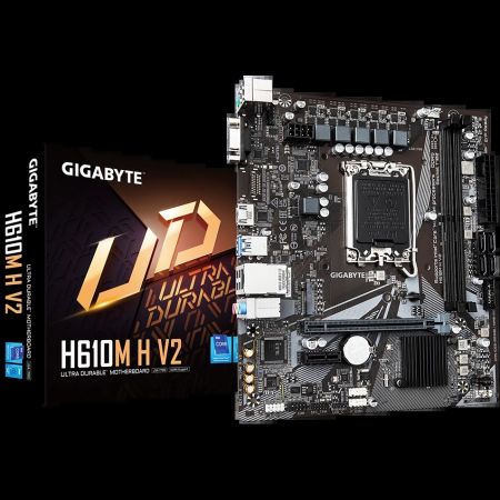 Материнская плата 1700 Gigabyte H610M H V2 DDR5