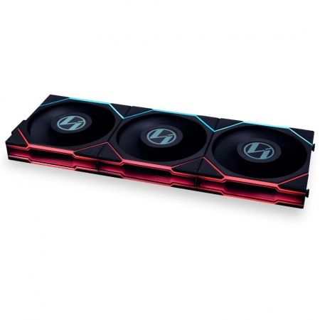 Вентилятор для корпуса 120mm Lian Li UNI FAN TL LCD Reverse Black G99.12RTLLCD3B.R0 (3 in 1)