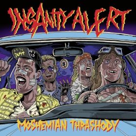 INSANITY ALERT - Moshemian Thrashody EP