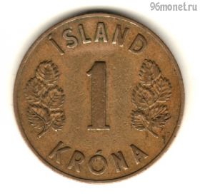 Исландия 1 крона 1946