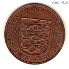 Джерси 1/12 шиллинга 1947