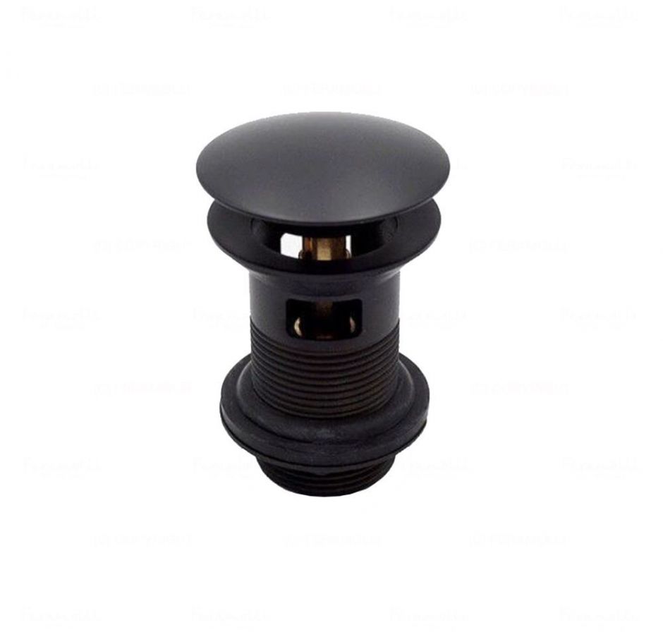 Изображение Донный клапан Feramolli BL080 со слив-переливом, черный