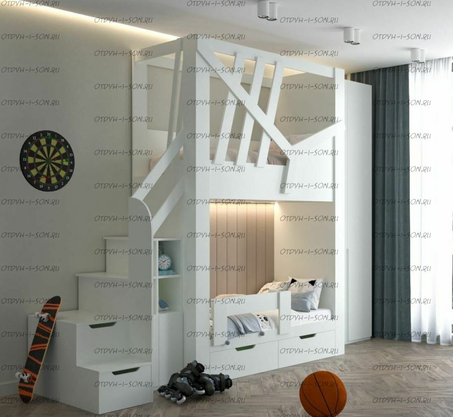 Кровать двухъярусная Sky