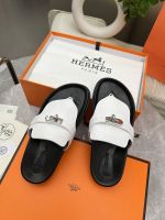 Шлепанцы сланцы HERMES Premium