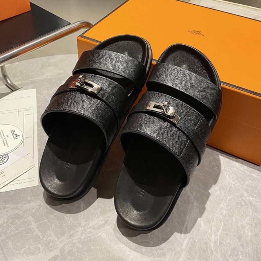 Шлепанцы HERMES Premium