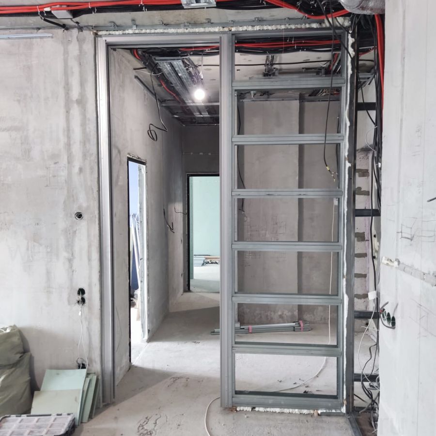 Пенал Penalbox Wood Single Plaster высотой 3000 мм