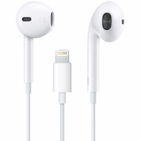 Наушники Apple EarPods (Lightning), Lightning, белый