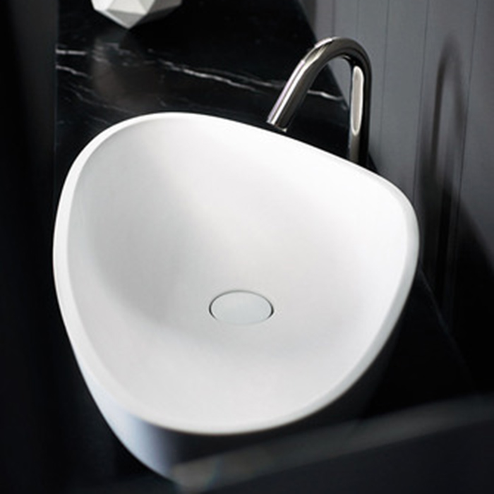 Раковина Agape Drop 67x44.2x18 см цвет: белый