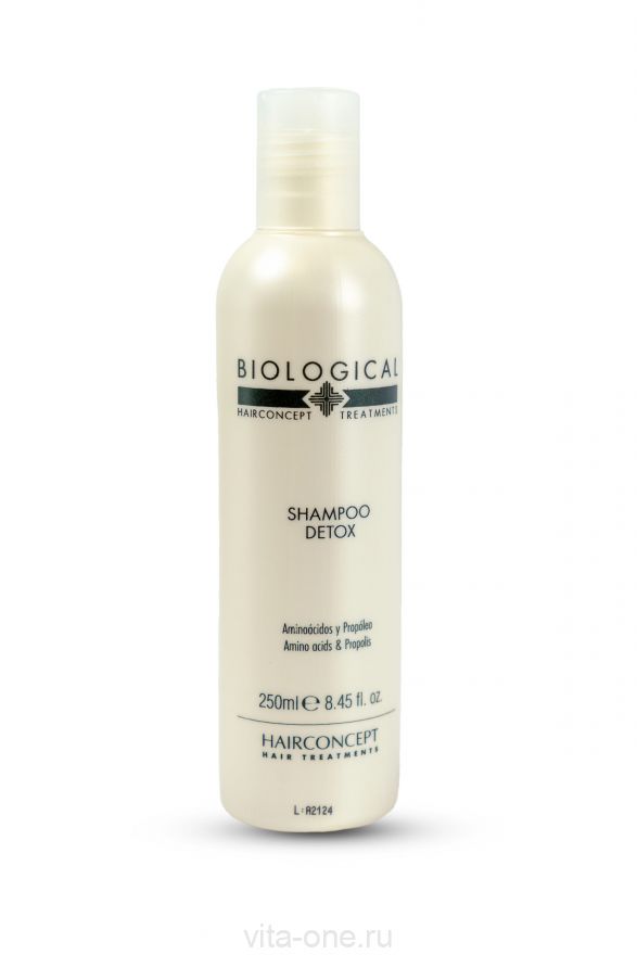 Безсульфатный шампунь для процедуры DETOX ORGANIC CARE серии BIOLOGICAL HAIR CONCEPT 250мл