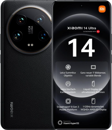 Xiaomi Mi 14 Ultra 16/512Gb, Black EU